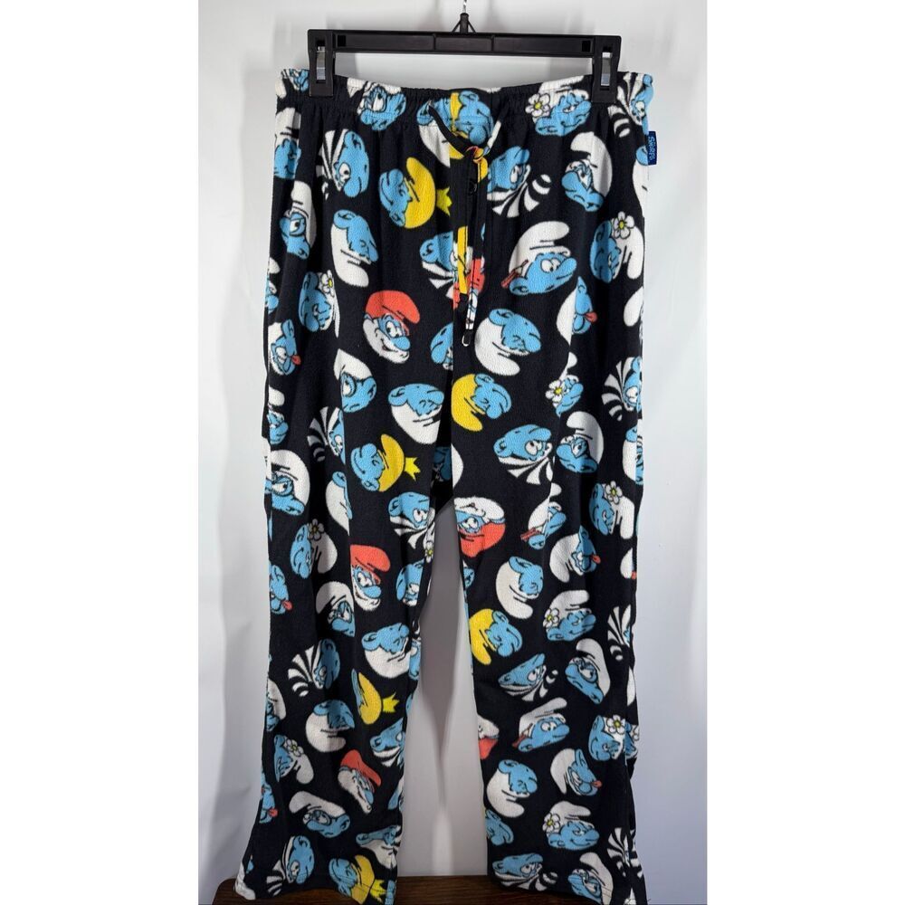 The Smurfs women’s fleece pajama pants size small